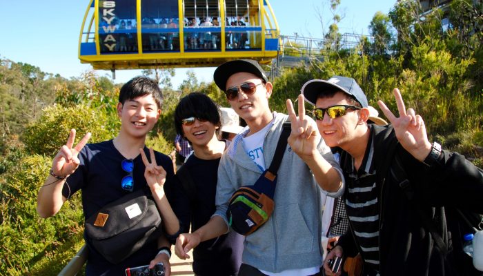 StayKCC activity - group visiting Scenic World - Katoomba, Blue Mountains