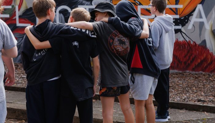 Students on camp at StayKCC, Katoomba, Blue Mountains